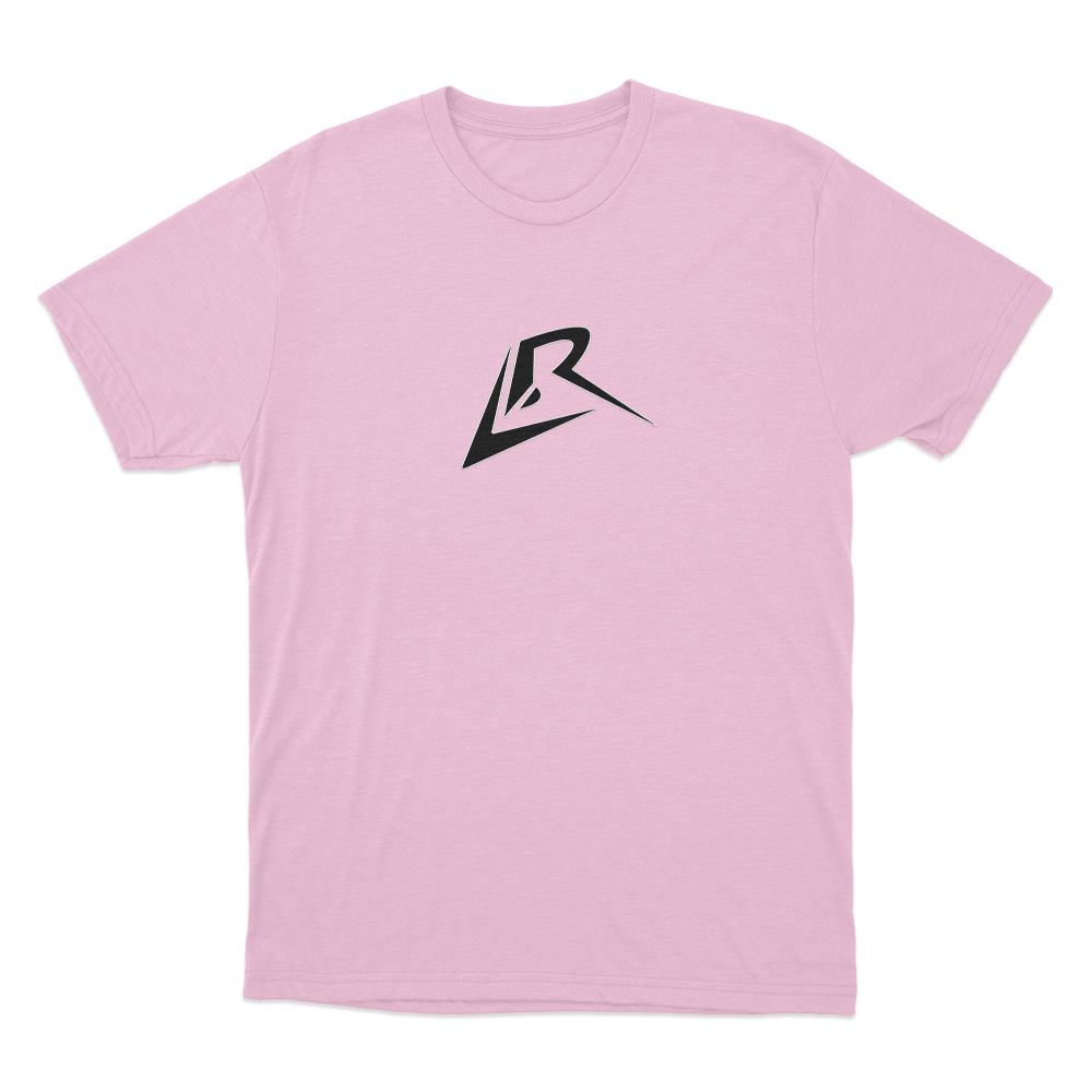 Black Logo T Shirt Pink Black Logo T Shirt Pink