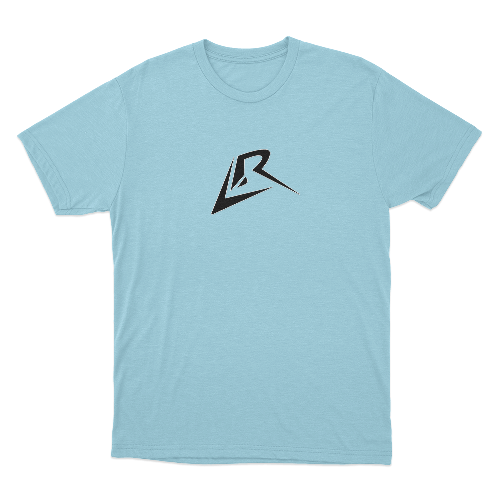 Black Logo T Shirt Sky Blue Black Logo T Shirt Sky Blue