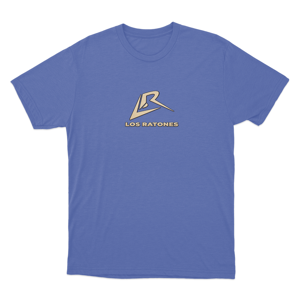 Gold Emblem T Shirt Blue Gold Emblem T Shirt Blue