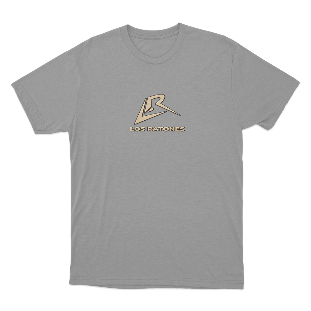 Gold Emblem T Shirt Grey Gold Emblem T Shirt Grey