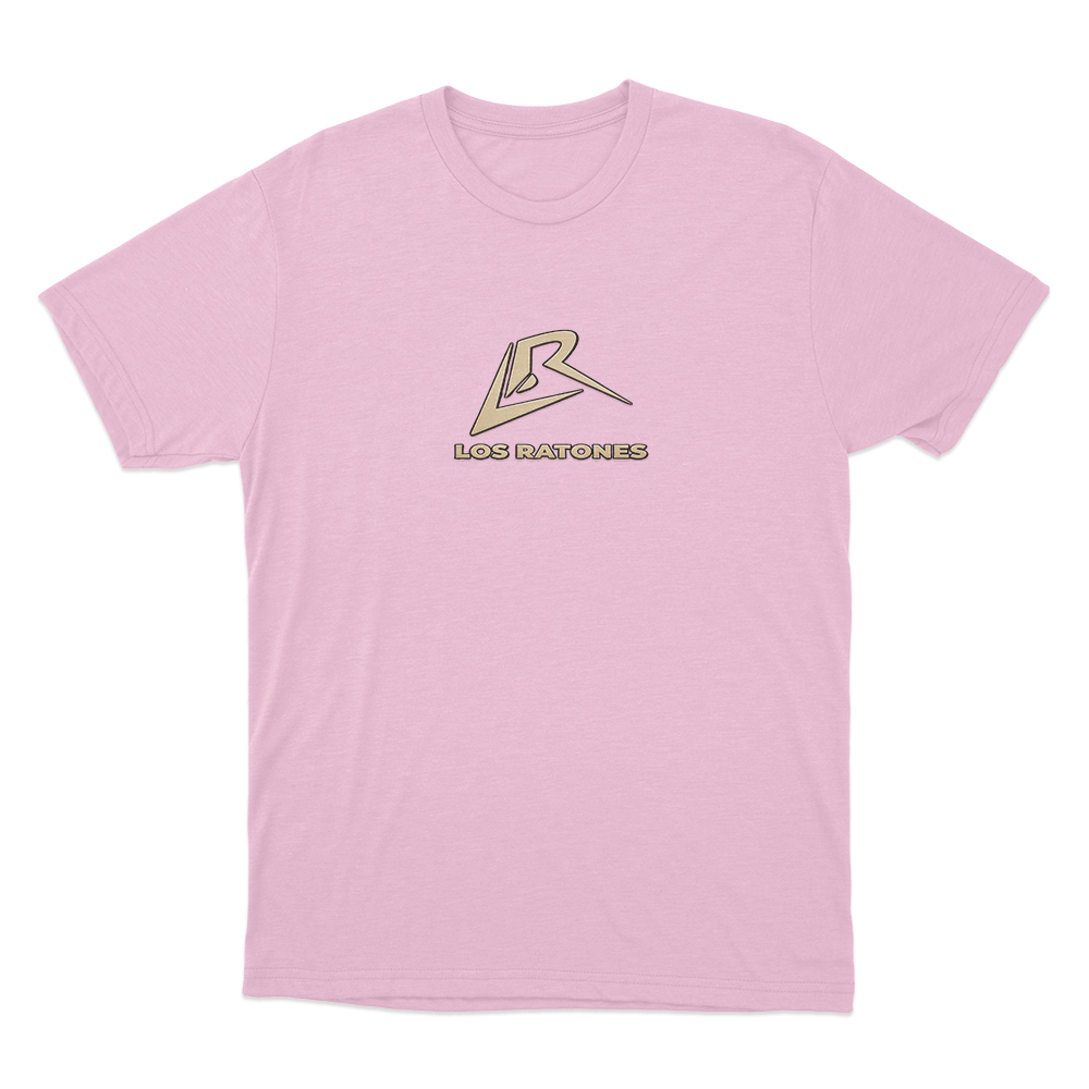 Gold Emblem T Shirt Pink Gold Emblem T Shirt Pink