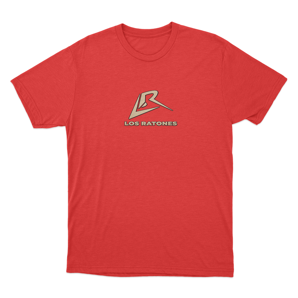 Gold Emblem T Shirt Red Gold Emblem T Shirt Red