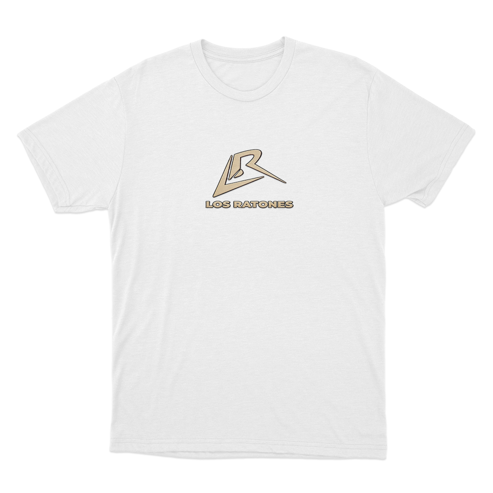 Gold Emblem T Shirt White Gold Emblem T Shirt White