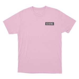 Minimalist Label T Shirt Pink