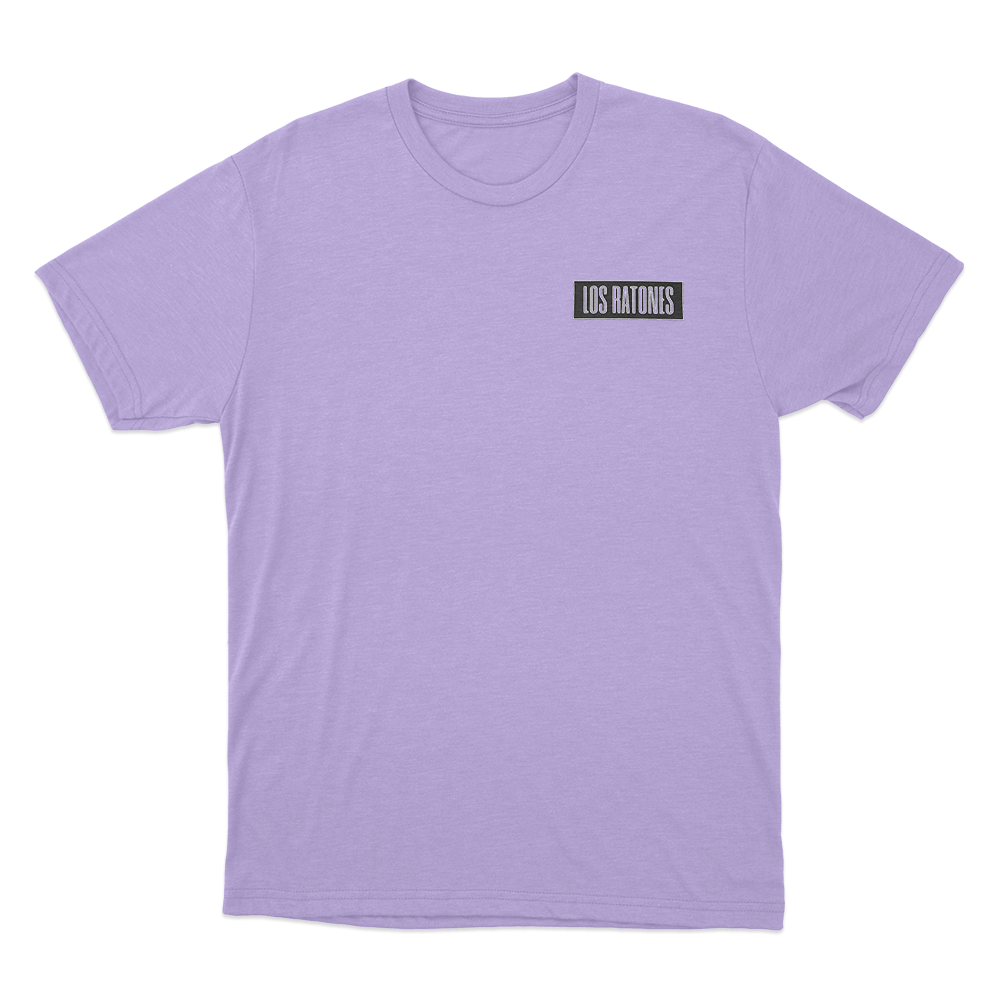 Minimalist Label T Shirt Purple Minimalist Label T Shirt Purple