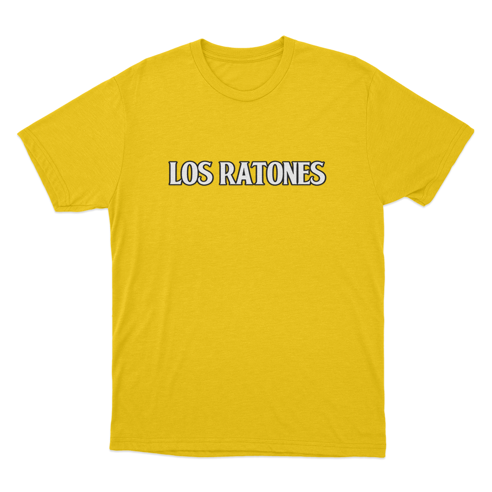 Outline Text T Shirt Yellow Outline Text T Shirt Yellow