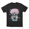 Sakura Anime T Shirt Black