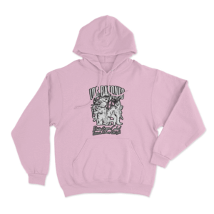 Sketch Group Hoodie Pink