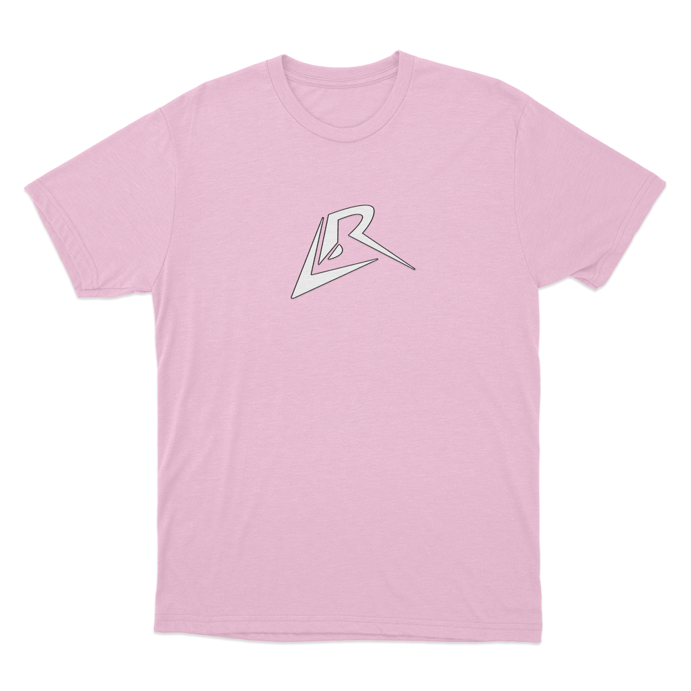 White Logo T Shirt Pink White Logo T Shirt Pink