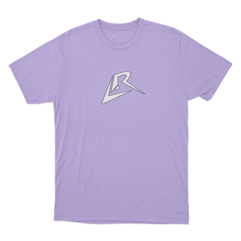 White Logo T Shirt Purple White Logo T Shirt Purple