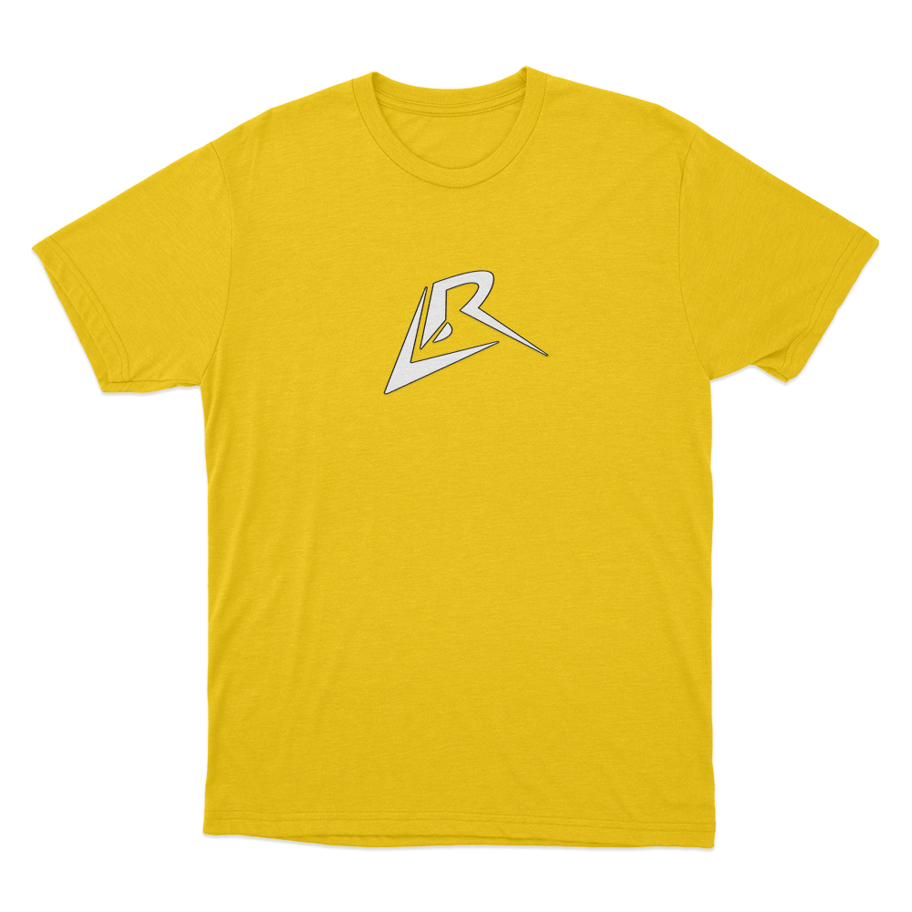White Logo T Shirt Yellow White Logo T Shirt Yellow